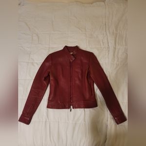 Red Leather jacket